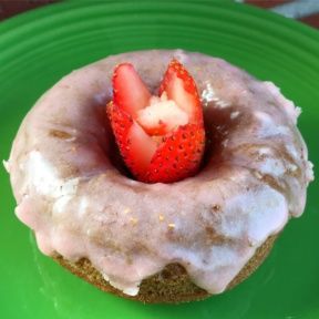 Gluten-free donut from Cafe Gratitude